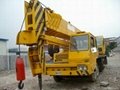 hydraulic crane (65 ton used tadano truck crane) 2