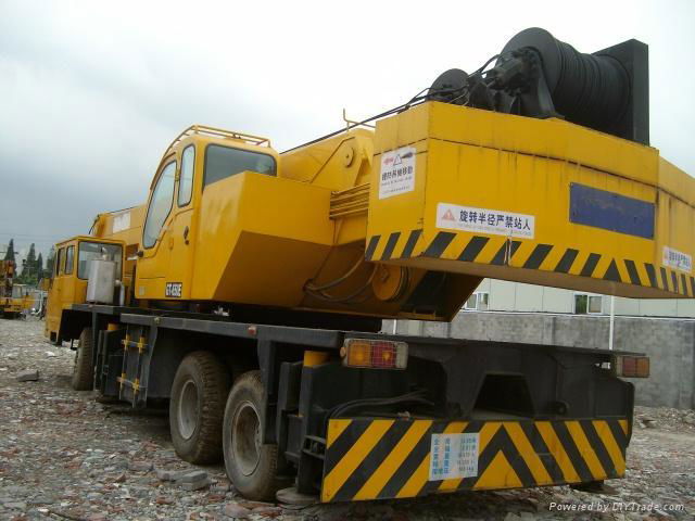 hydraulic crane (65 ton used tadano truck crane) 3