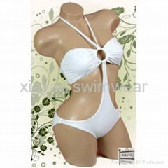 swimwear,one piece swimwear,swimsuit,monkini