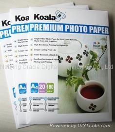 Premium RC glossy photo paper