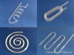 Pear Sharp Quartz Tube,Quartz Tube for Heater and Infrared Lamp