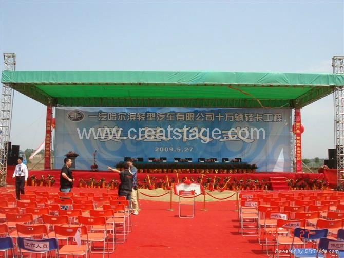 aluminum stage roofing truss 2