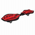 2 wheels ABS material waveboard