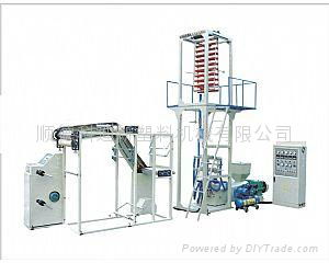 PVC shrinkable film blowing machine   2