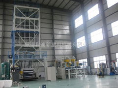 POF heat shrinkable film blowing machine 