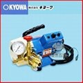 Japan KYOWA's KYC-40A electric pressure test pump, KYC-20A pump cleaning 2