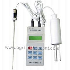 Soil Moisture-Temperature Meter