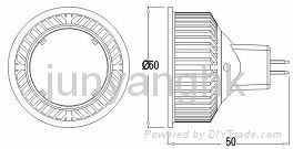 High class 5W LED Spot light with Osram led and up to 80 Ra CRI 2