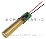 1-200mW Green laser module,external diameter