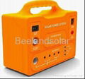 Portable solar home power system