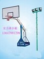 南宁市透明刚化板篮球架 3