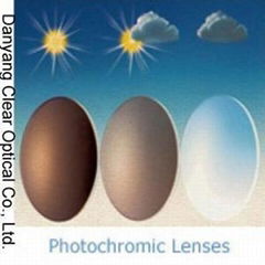 1.523 Mineral Glass Photochromic Lenses