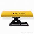 Intelligent remote control parking barrier of X style 1