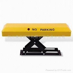 Intelligent remote control parking barrier of X style