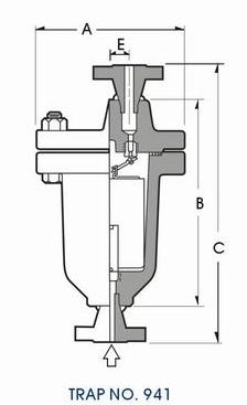 941/941F Forged Steel & S.S316. IB Steam Trap 2