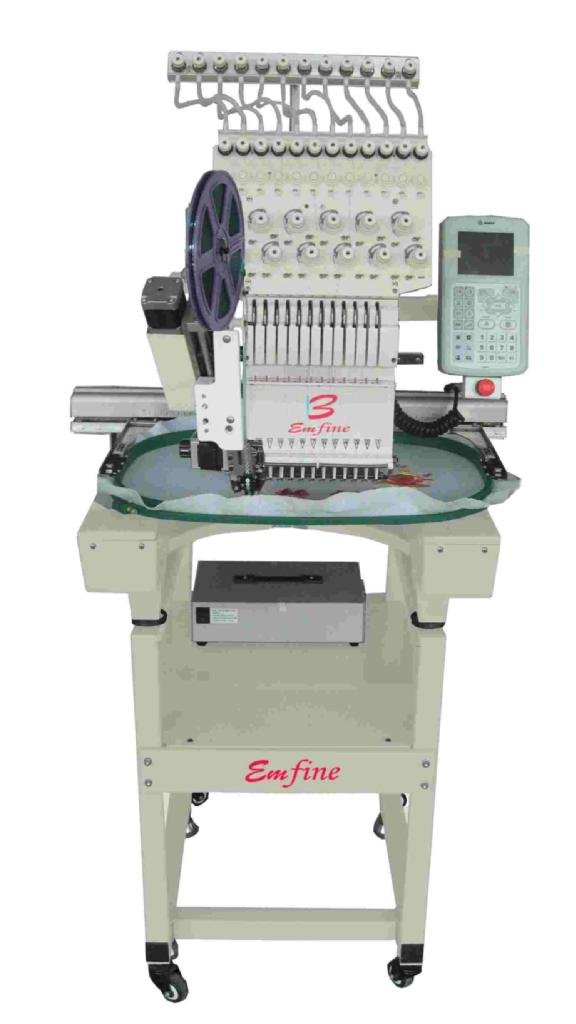 Single head compact embroidery machine with sequin advice