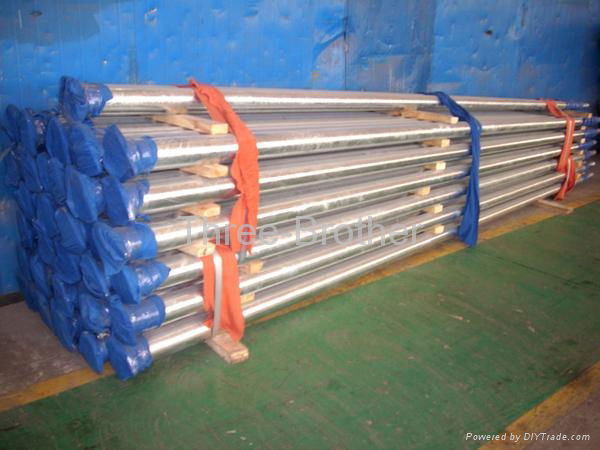 Tubular steel pole