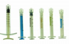 Dental syringe pre-filled 