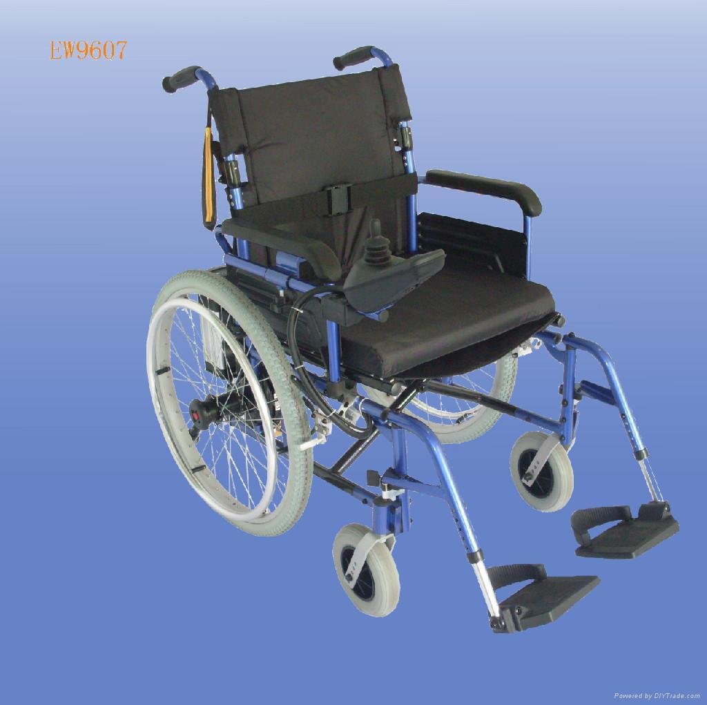 Lithium battery power wheelchair EW9606 2