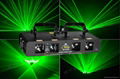 Four head green beam laser light 1