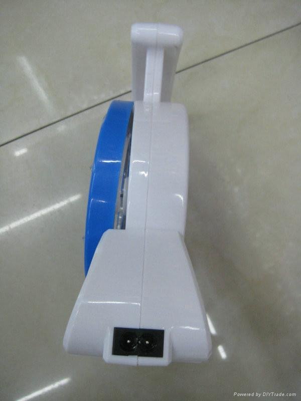 rechargeable flashlight with fan 5
