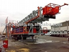 Trailer-mounted Drilling Rig