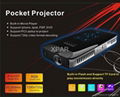 Mini Projector with Touch Panel TF-Card VGA  4