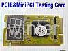 PCI-E and mini-pic Notebook Post Code Card