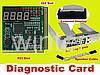 Ver 3.2 ISA and PCI Diagnostic Card with 3.5 Silver Color bay