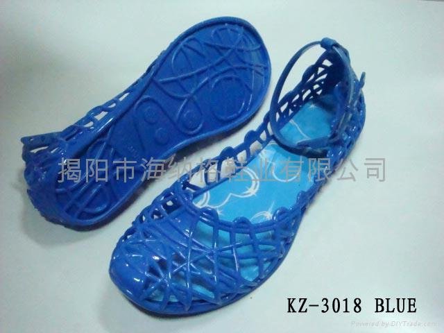 PVC水晶涼鞋 2