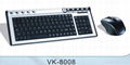 2.4G wireless mouse keyboard combo