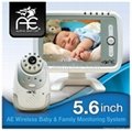 Baby Monitor System - 5.6 Inch LCD Screen Set - Wireless