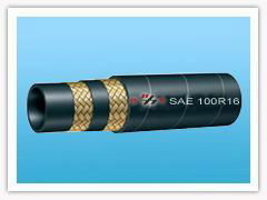 braided hydraulic hose (SAE 100R16)