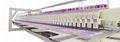 86 Heads embroidery machine  subsititute of schiffli machine