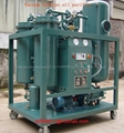 Vacuum turbine oil purifier machine for