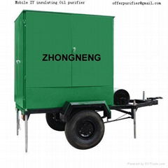 MOBILE  transformer oil purification plant /oil filtration