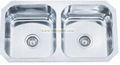  stainless steel undermount double bowl sinks,kitchen sinks/ wash sinks 1