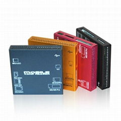 Multi function card reader