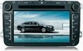 Volkswagen Moganta Caddy Touran Car DVD Player with GPS TV