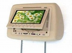 7 Inch Headrest Monitor with DVD Game