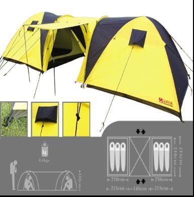 outdoor family camping tent