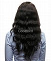 Human hair full lace wig in stock 2