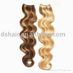 100% human hair extension-body wave