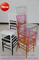 Wood and Resin Sillas Tiffany Chiavari Chair