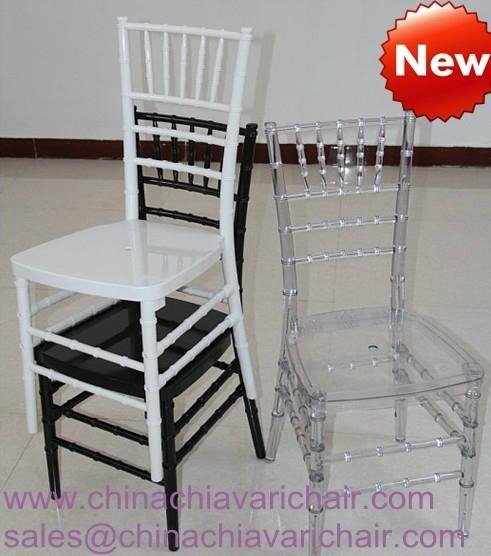Wood and Resin Sillas Tiffany Chiavari Chair 2