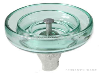 Fog Anti Type Suspension Glass Insulators 2