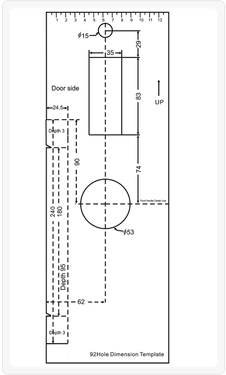 Fingerprint Lock PY-6692 3