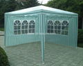 Metal Garden Gazebo,3*3m,PE Fabirc, w