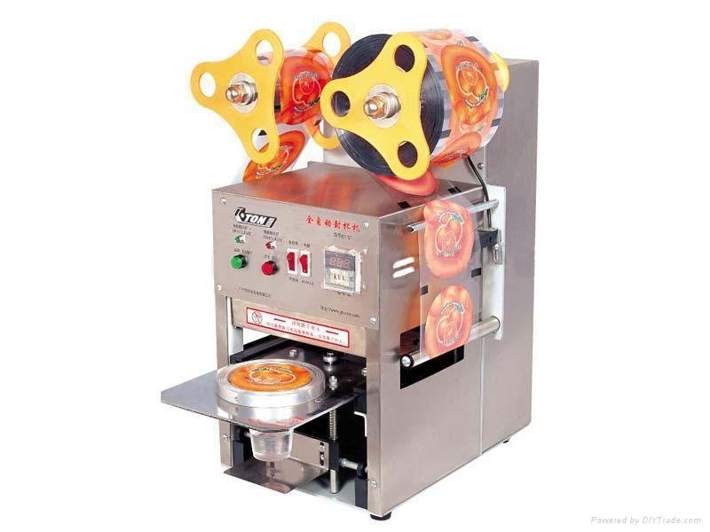 Fully Automatic stainless steel Cup Sealing machine 