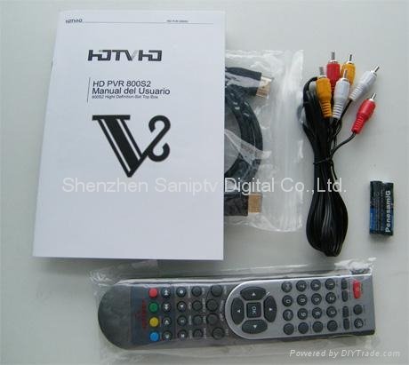 HIBOX receiver  HD800 S2 4